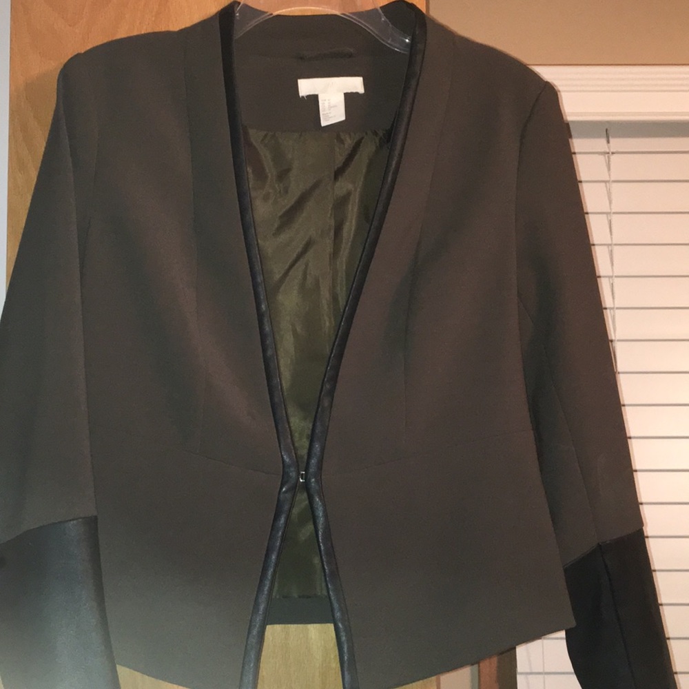 Dark Olive Green Blazer